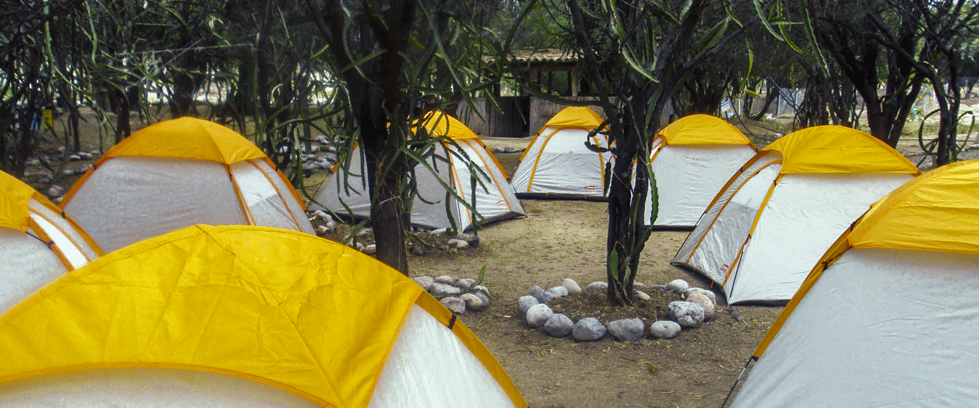 Campamento en el museo del agua, San Gabriel Chilac